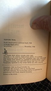 Max Brands torture Trail, 1965 first print