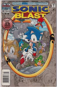 Sonic Blast (1997) NEWSSTAND EDITION