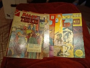 Billy The Kid 46 76 97 104 122 124 Charlton Comic Lot Run Set Collection Western