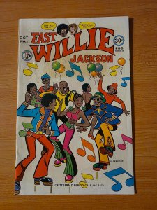 Fast Willie Jackson #1 ~ VF - NEAR MINT NM ~ 1976 Fitzgerald 1st Black Archie