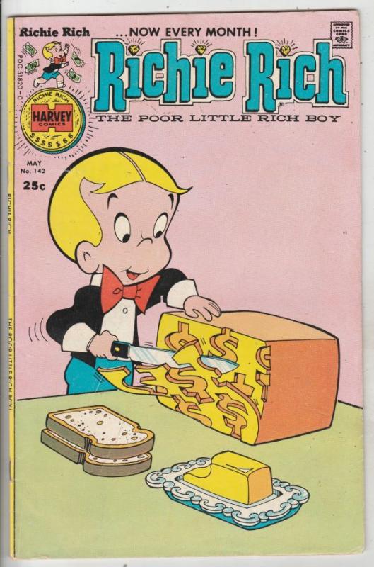 Richie Rich #142 (May-76) VG/FN Mid-Grade Richie Rich