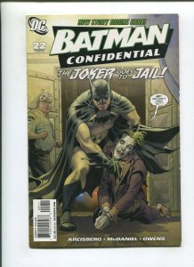 Batman Confidential #22 () Joker Goes to Jail 2008 | Comic Books -  Modern Age, DC Comics, Batman, Superhero / HipComic