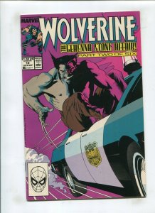 WOLVERINE #12 (7.0) *FISHERMAN* GEHENNA STONE AFFAIR PT 2 1989