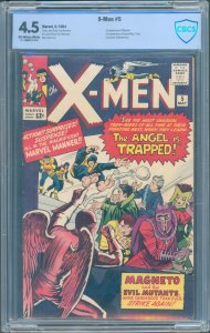 X-Men #5 (Marvel, 1964) CBCS 4.5 — KEY