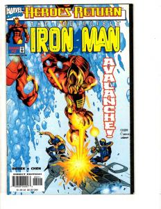 Lot Of 10 Iron Man Marvel Comic Books # 1 2 3 4 5 6 7 8 9 10 Avengers Hulk CR41