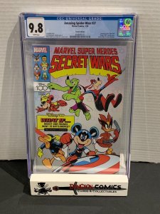 Amazing Spider-Man # 37 CGC 9.8 De Lorenzi DISNEY 100 Variant Cover [GC26]