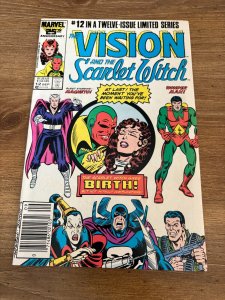 Vision & The Scarlet Witch # 12 NM Marvel Comic Book LTD Series 13 J386