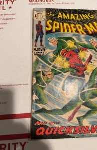 The Amazing Spider-Man #71 (1969)vs Quicksilver
