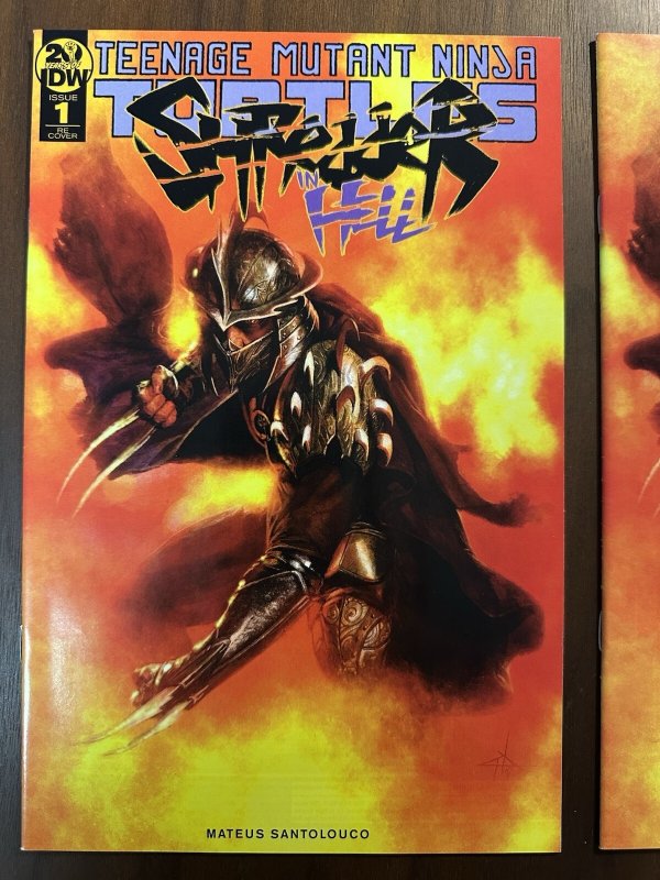 Teenage Mutant Ninja Turtles Shredder In Hell #1 VF-Scorpion Comic A & B Variant