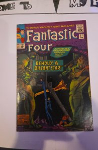 Fantastic Four #37 (1965) Behold! A distant star mod foxxing/ tanning