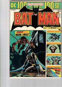 Batman #255 (1974) NM- high-grade Neal Adams! Werewolf key! Lynchburg CERT Wow!