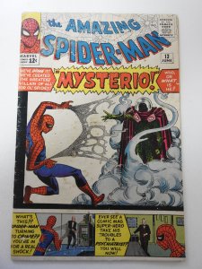 The Amazing Spider-Man #13 (1964) GD 2 in cumulative spine split, moisture stain