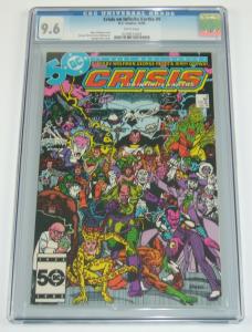 Crisis on Infinite Earths #9 CGC 9.6 marv wolfman - george perez - dc comics