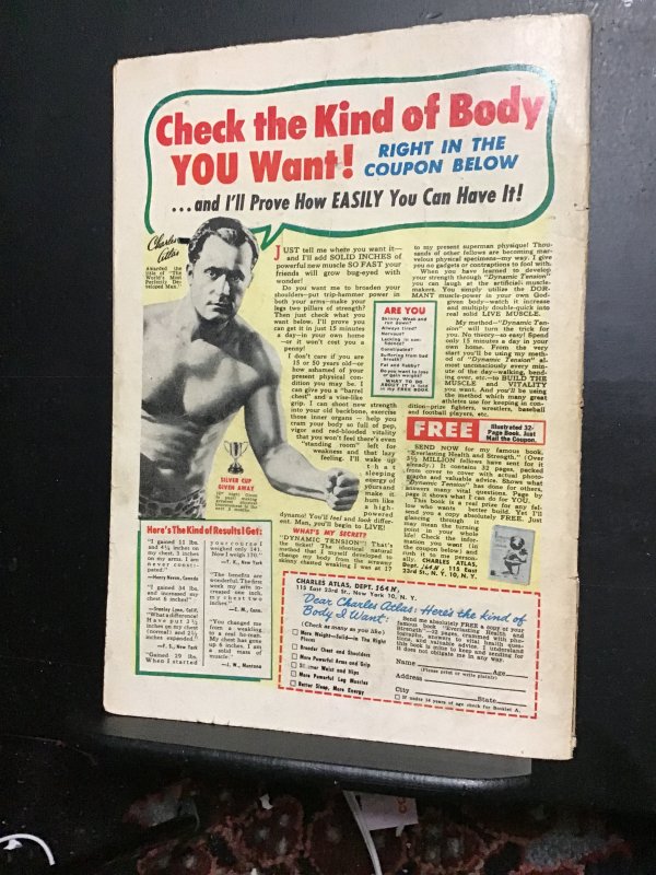 Piracy #4 (1955) Rare EC swash buckling midgrade key! VG/FN Wow!