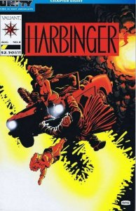 Harbinger #8 ORIGINAL Vintage 1992 Valiant Comics