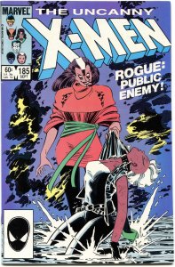 Uncanny X-Men 185 VF 8.0 Rogue Marvel 1984