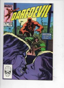 DAREDEVIL #204 NM  Murdock, CrossBow, 1964 1984, more Marvel in store