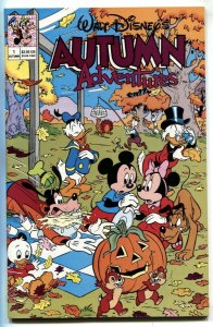 Walt Disney's Autumn Adventures #1 1990- Carl Barks- NM-