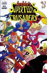 Archie's Superteens Versus Crusaders #1A VF/NM ; Archie | Connecting Cover