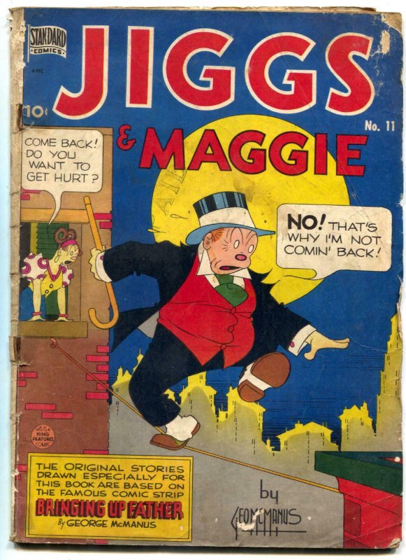 Jiggs and Maggie #11 1949- Golden Age Comic- McManus F/G