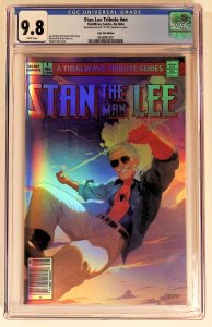 Stan Lee Tribue #nn CGC 9.8 Sejic Foil Edition
