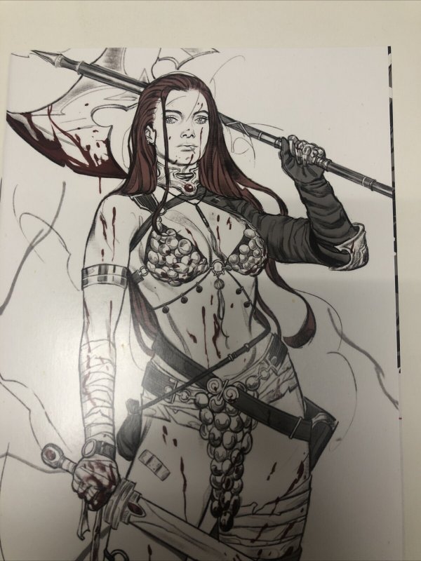 Red Sonja Black White Red # 5 Variant (NM) Dynamite Entertainment • Jacob Edgar