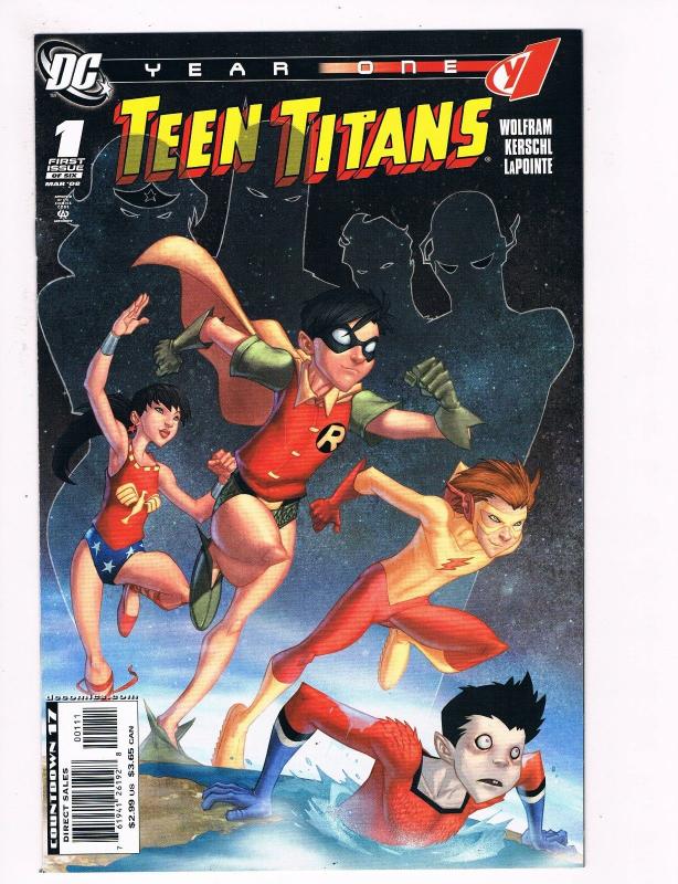 Teen Titans Year One # 1 DC Comic Books Hi-Res Scans Great Issue Modern Age! S17