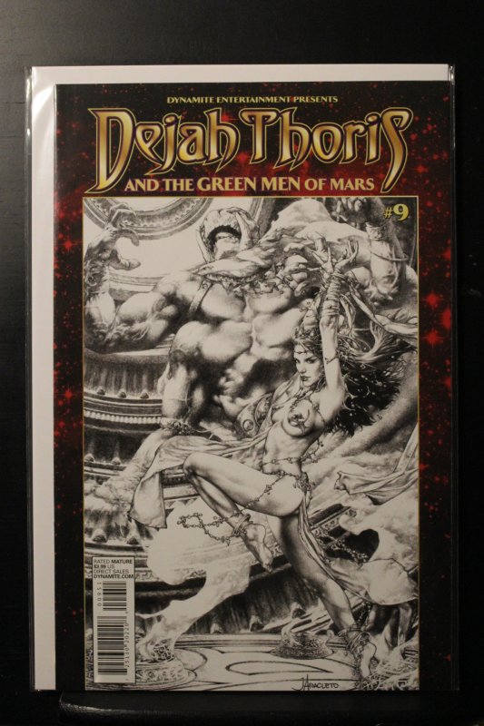 Dejah Thoris: And the Green Men of Mars #9 Jay Anacleto Sketch Subscription E...