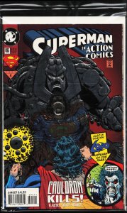 Action Comics #695 Embossed Cover (1994) Superman