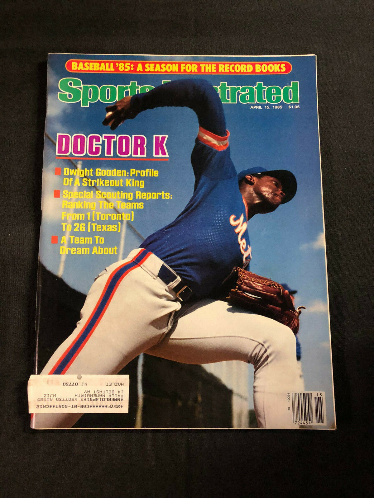 Following the Doctor's orders: Dwight Gooden's 1985 season, April