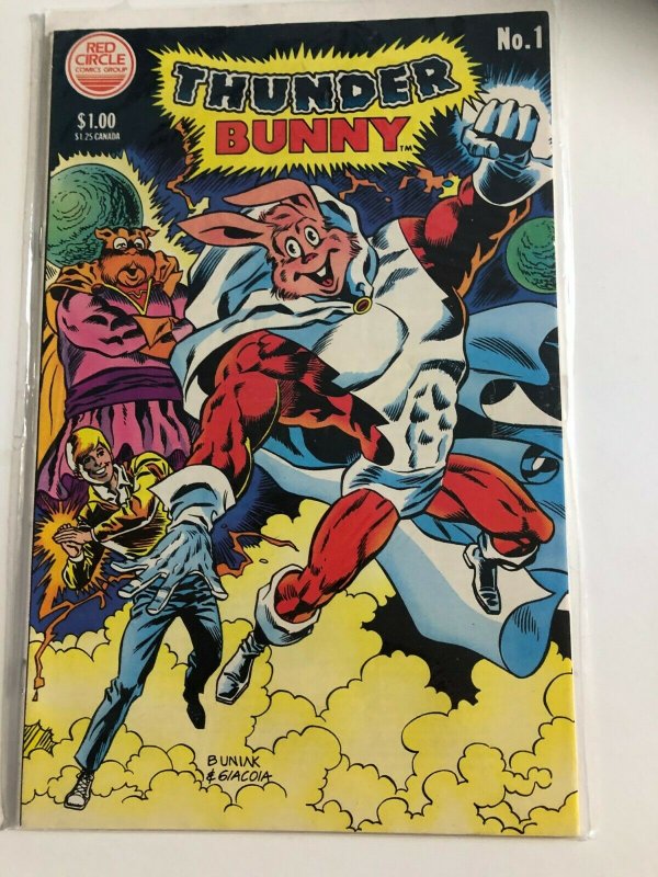 THUNDER BUNNY #1 1984 / RED CIRCLE / VF+/-