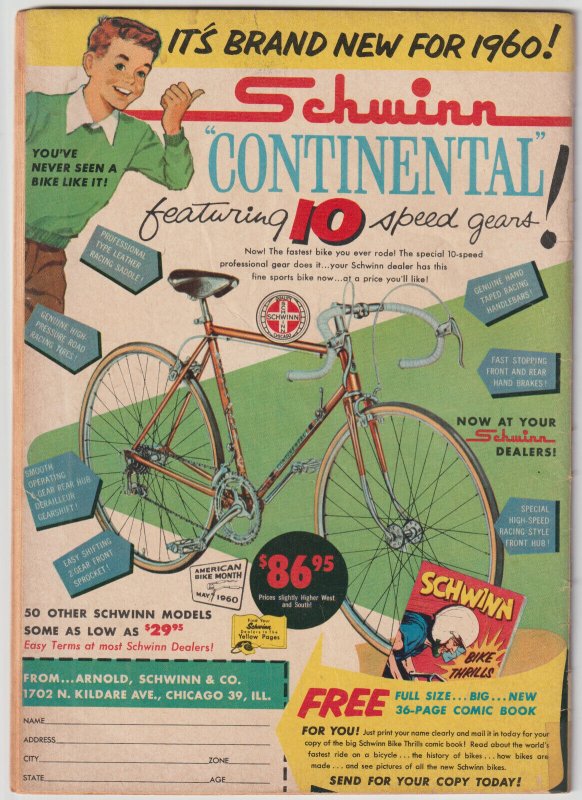 Mickey Mouse #72 (Jun-Jul 1960, Dell), G condition (2.0)