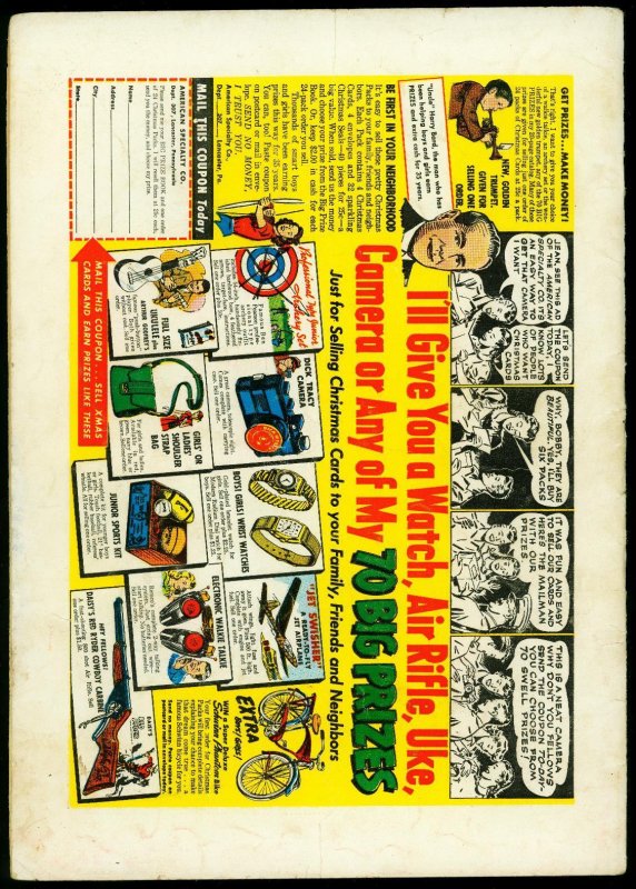 LITTLE EVA 3-D COMICS #1 1953- INFINITY COVER ST JOHN VG-