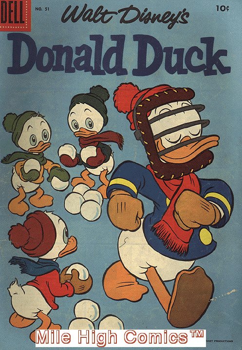 DONALD DUCK (1940 Series) (DELL)  #51 Very Fine Comics Book