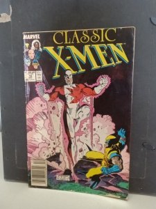 1987 Classic X-Men #16 Newsstand Marvel Comic. P10