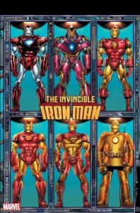 Invincible Iron Man (2022) 3-C Bob Layton Connecting Cover VF/NM