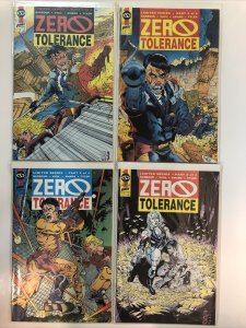 Zero Tolerance (1990) Complete Set # 1-4 (VF/NM) Limited Series 4 of 4