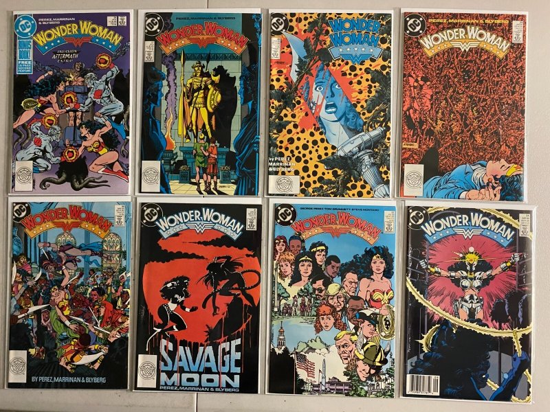 Wonder Woman #2-40 DC 2nd Series (avg 6.5 FN+) 36 diff (1987 to 1990)