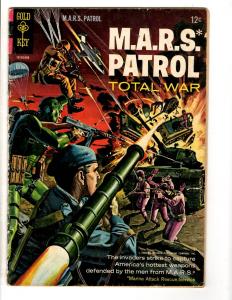 11 Gold Key Comics Total War 2 Mars Patrol 3 5 10 Bottom Sea 3 6 7 10 13 15 JL32