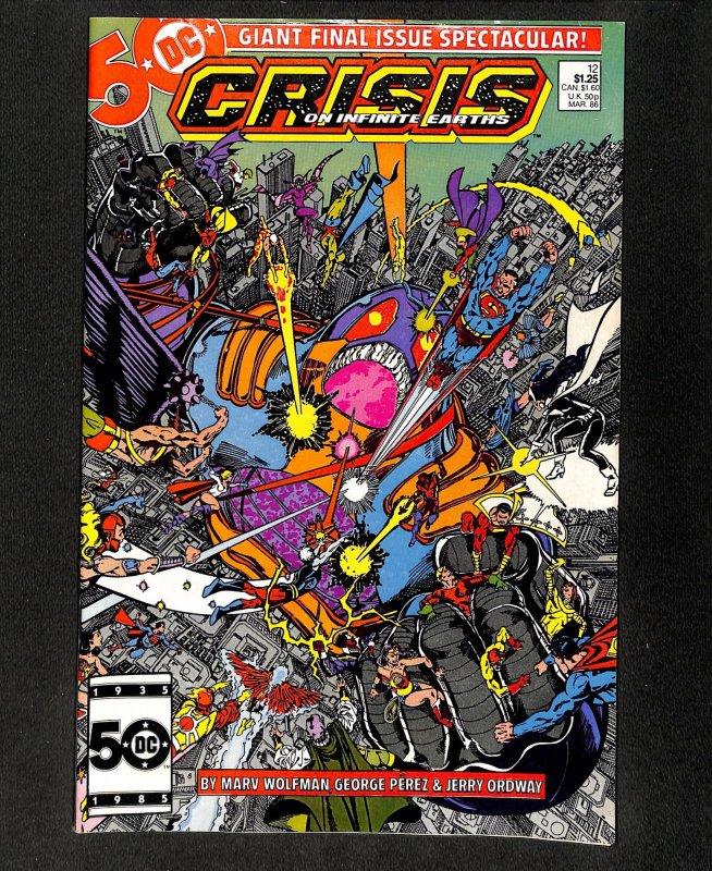 Crisis on Infinite Earths #12