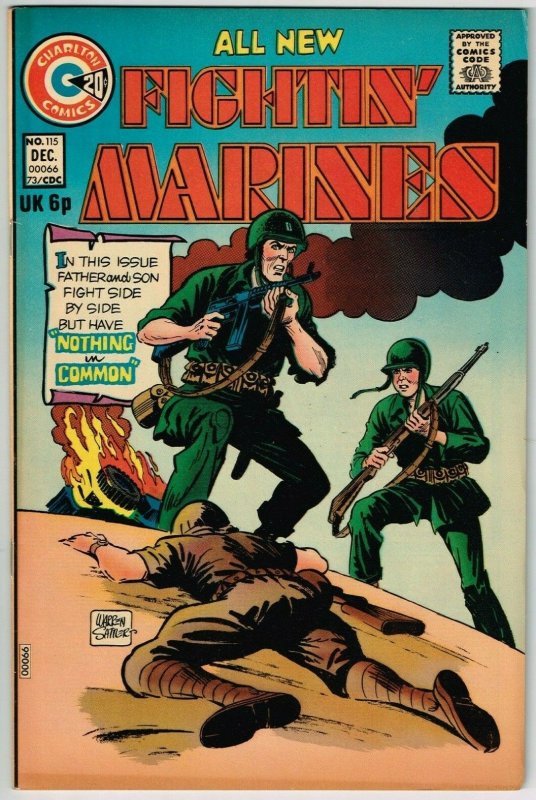 Fightin' Marines #115 (1956) - 7.0 FN/VF *Charlton War/The Enemies* 