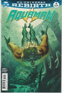 Aquaman # 4 Variant Cover NM DC 2016 Series [N3]