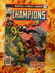 The Champions #9 (1976) - VF-
