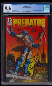 Dark Horse Comics Predator #1 CGC 9.6 1st Appearance in Comics!