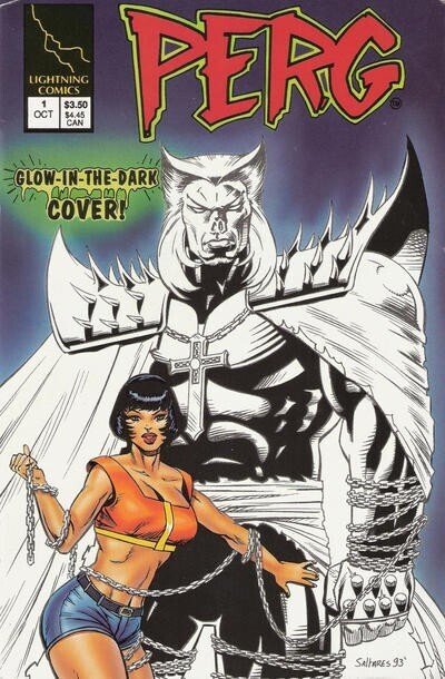 Perg #1 Lightning Comics 10/93 (VF 8.0/Stock Pic)