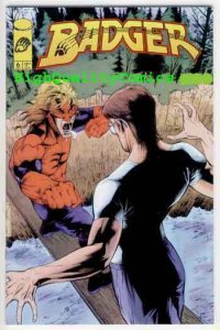BADGER #6, NM+, Mike Baron, Image, 1997, Martial Arts, Crazy, more in store