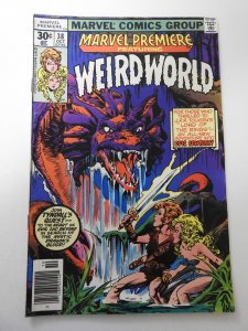 Marvel Premiere #38 (1977) VG Condition moisture stain