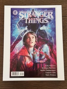 Stranger Things #1 Cover C (2018). NM. Signed by Keith Champagne 31/50 w/ COA.