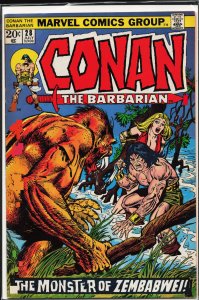 Conan the Barbarian #28 (1973) Conan