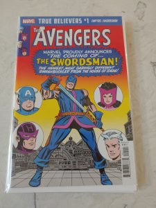 THE AVENGERS TRUE BELIEVERS #1 SWORDSMAN